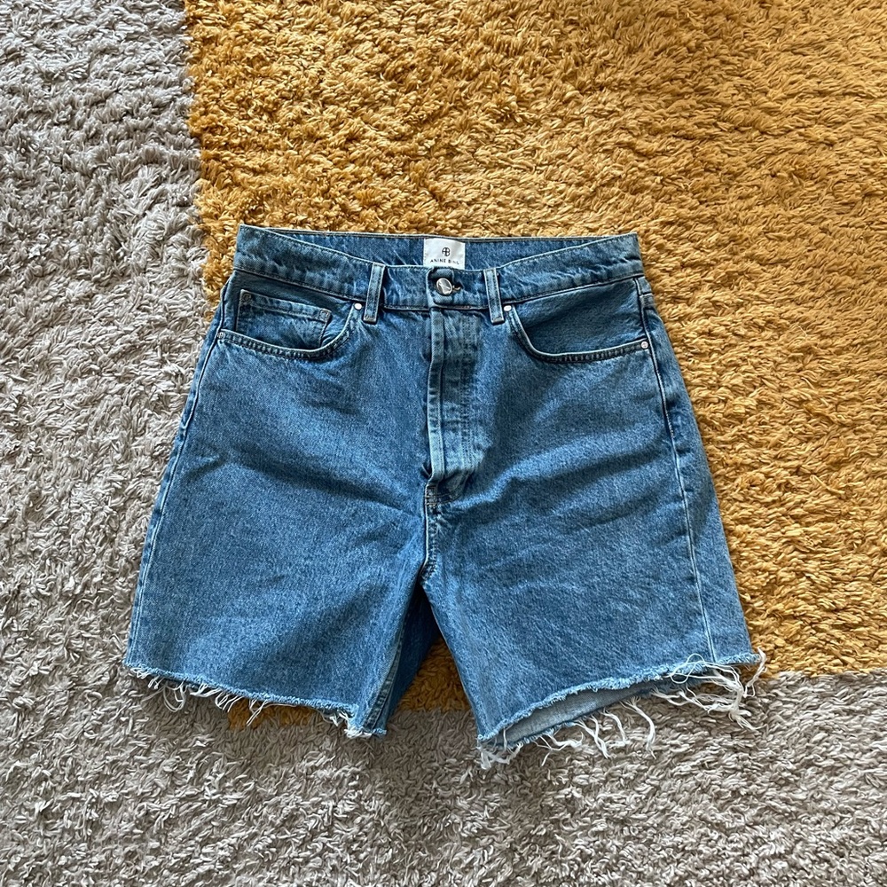 ANINE BING Denim Kat Shorts